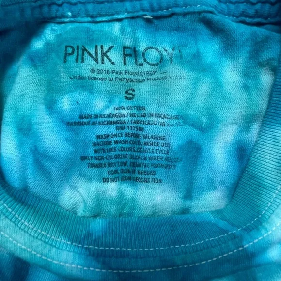 Pink Floyd Tye Dye Crop Top - Picture 5 of 5